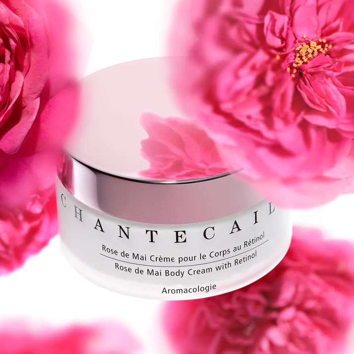 Chantecaille Rose de Mai Body Cream with Retinol