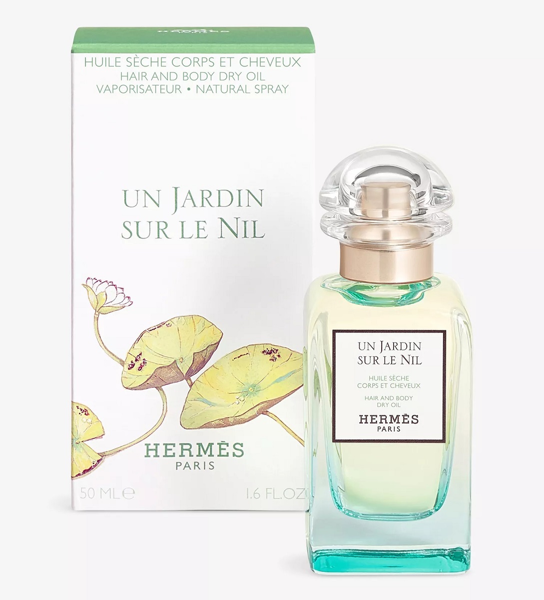 HERMES Un Jardin sur le Nil hair and body dry oil