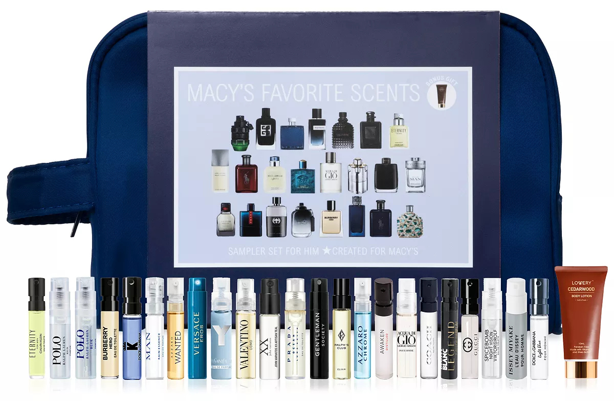 Macy’s Fragrance Sampler Set For Him