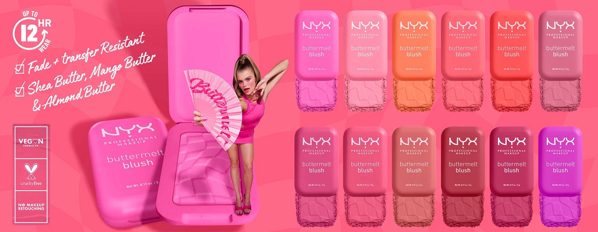 NYX Buttermelt Blush