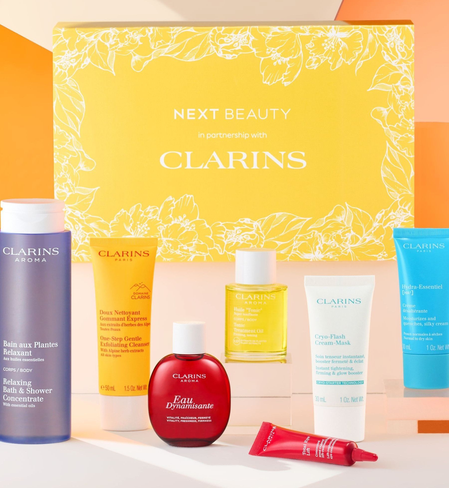 Next x Clarins Spa at Home Box 2024