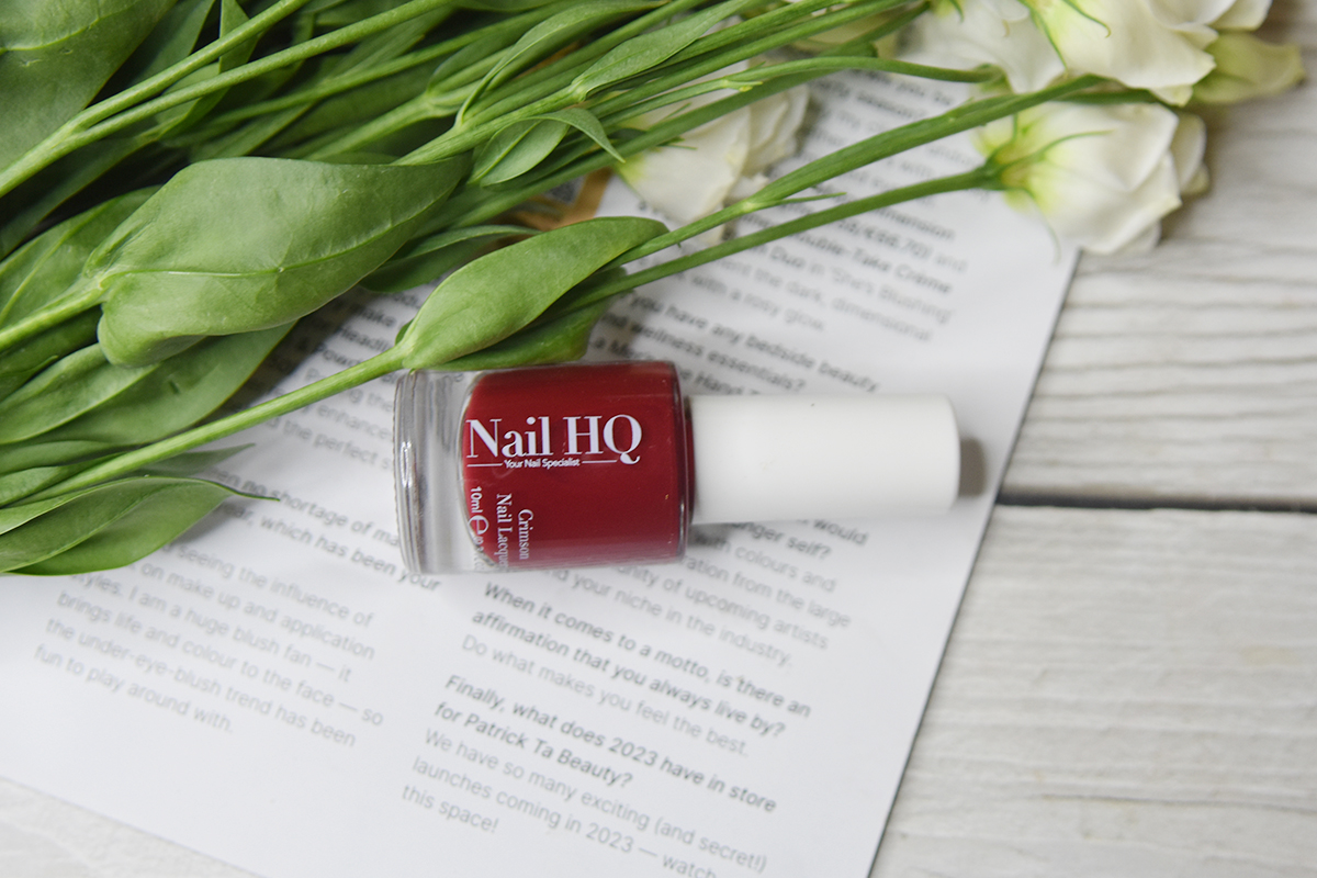 Nail HQ Nail Lacquer in Crimson