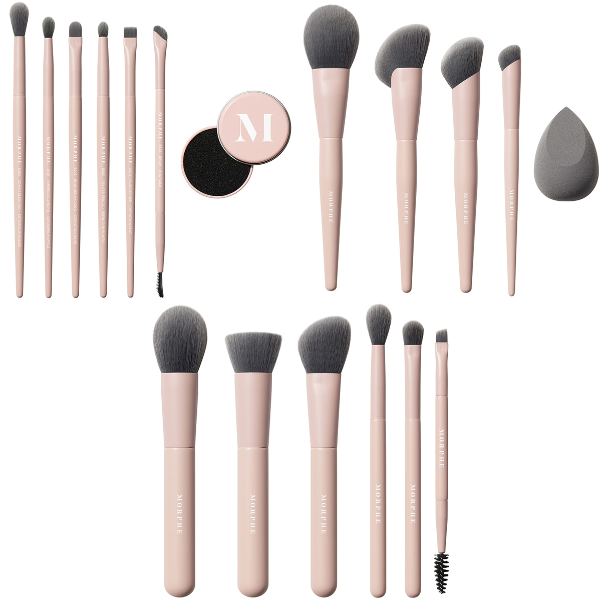 New brush sets from Morphe