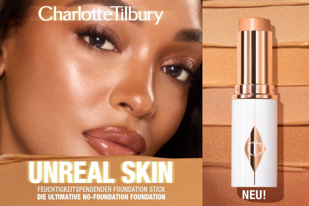 Charlotte Tilbury Unreal Skin Sheer Glow Tint Hydrating Foundation Stick