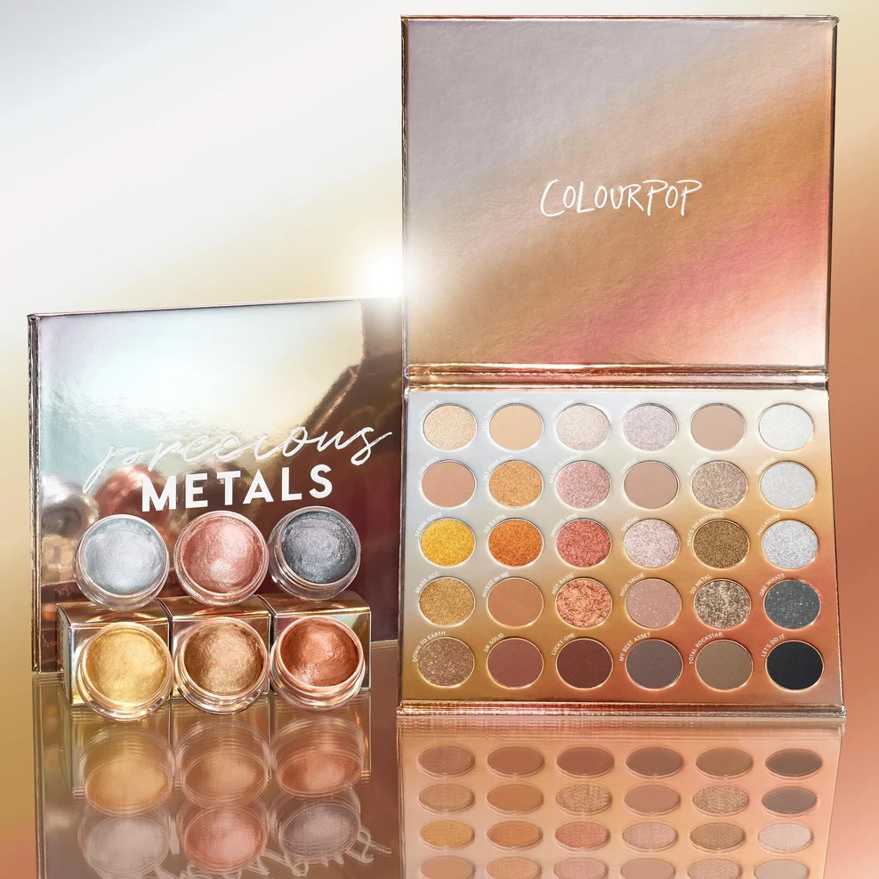 Colourpop Precious Metals Collection