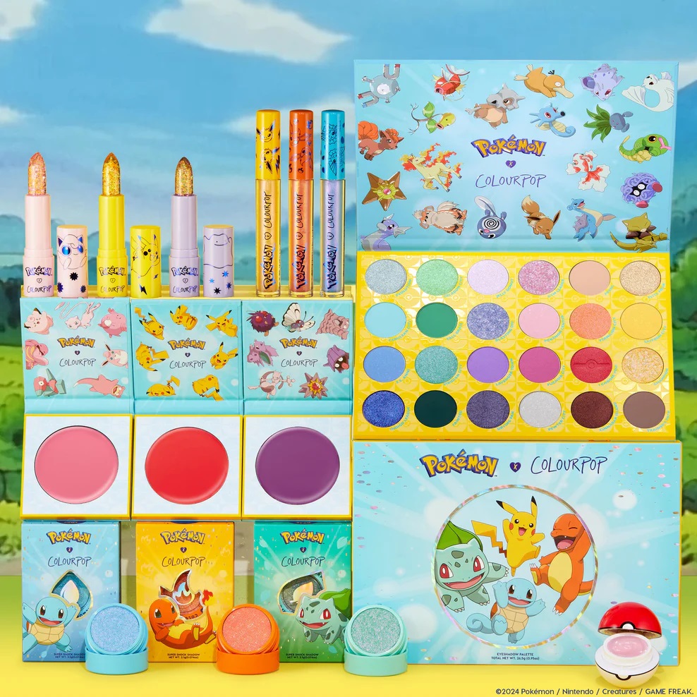 Colourpop x Pokemon Collection