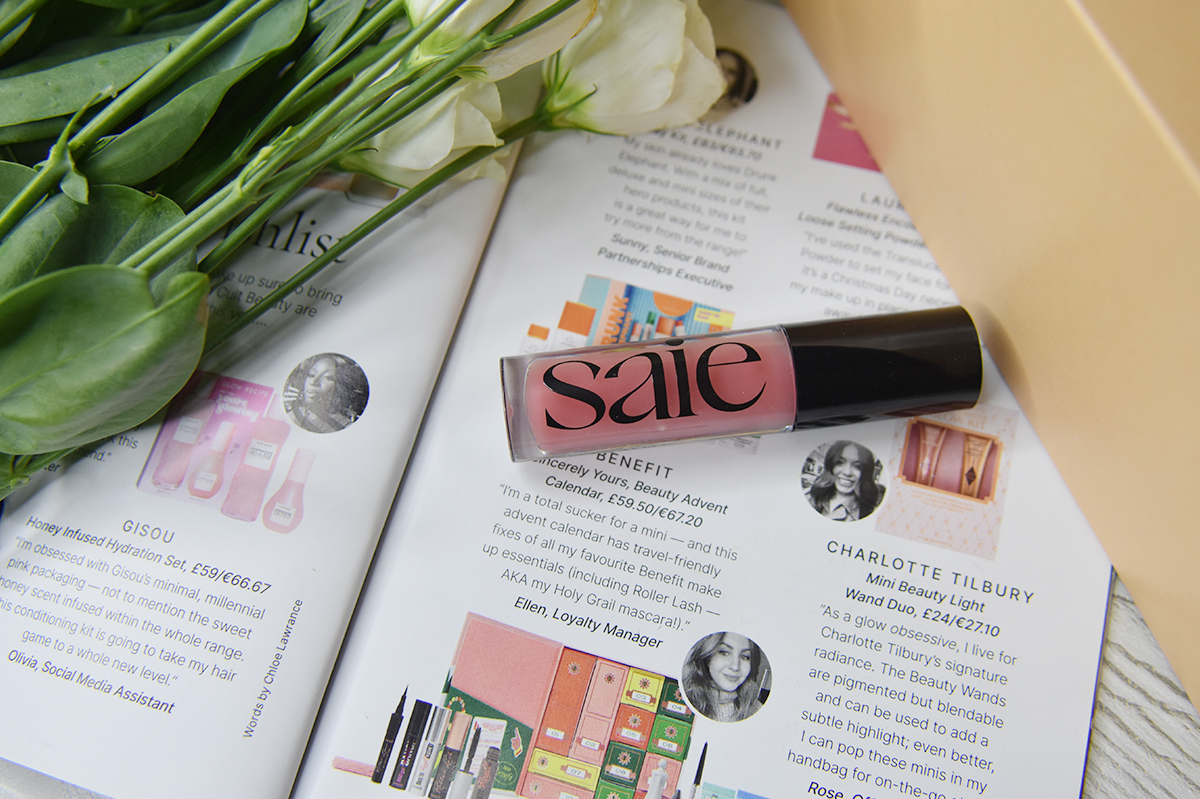 Saie Glossybounce Hydrating Lip Oil in Kiss Saie Glossybounce Hydrating Lip Oil in Kiss
