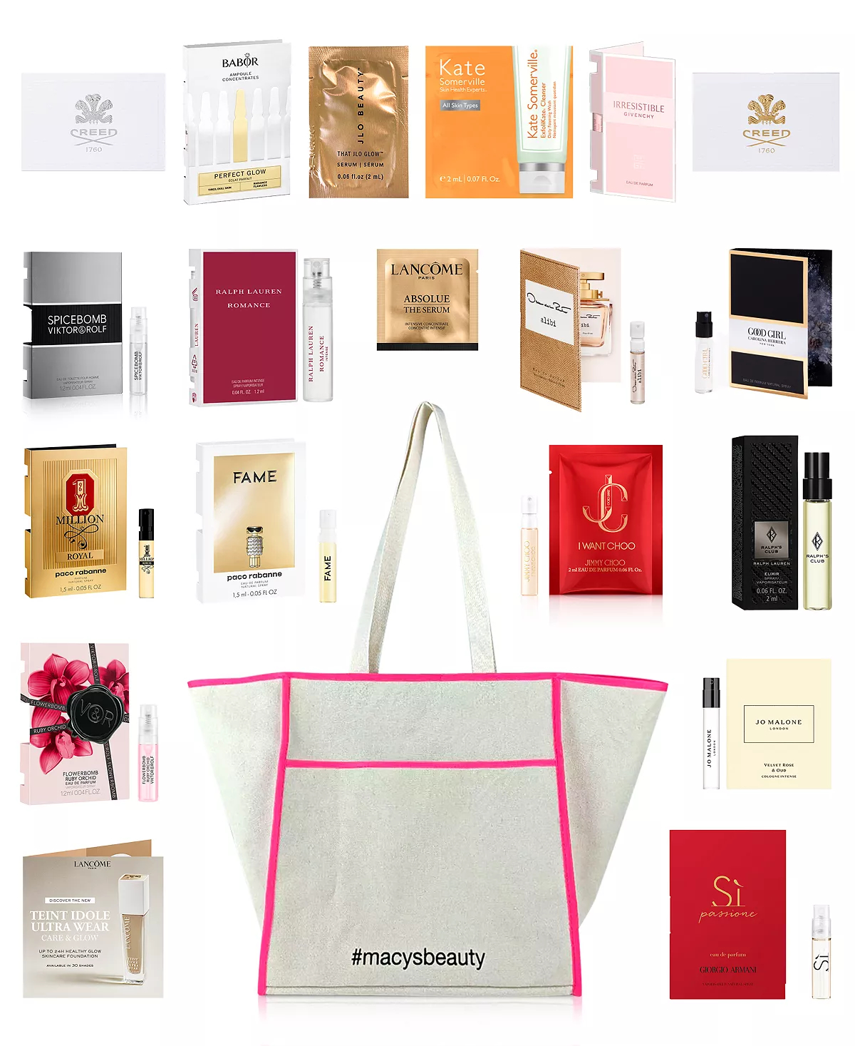 Free Macy’s 19-Pc. Beauty Sampler May 2024