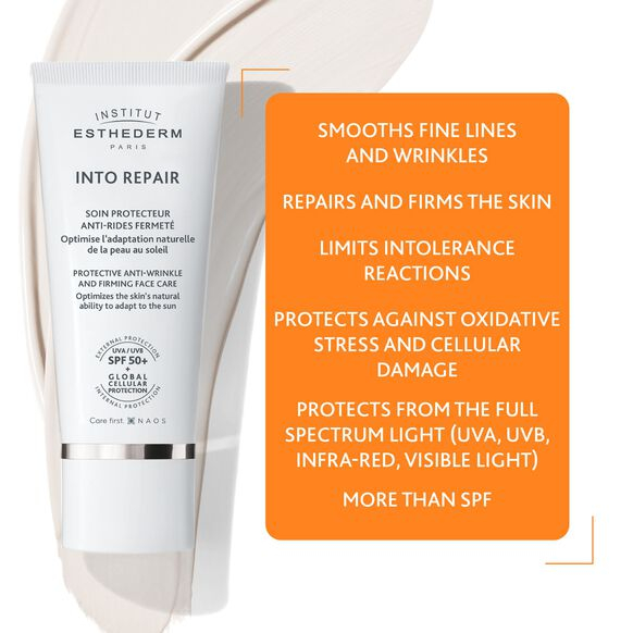 Institut Esthederm Into Repair SPF50+ Smoothing and Firming Face Care