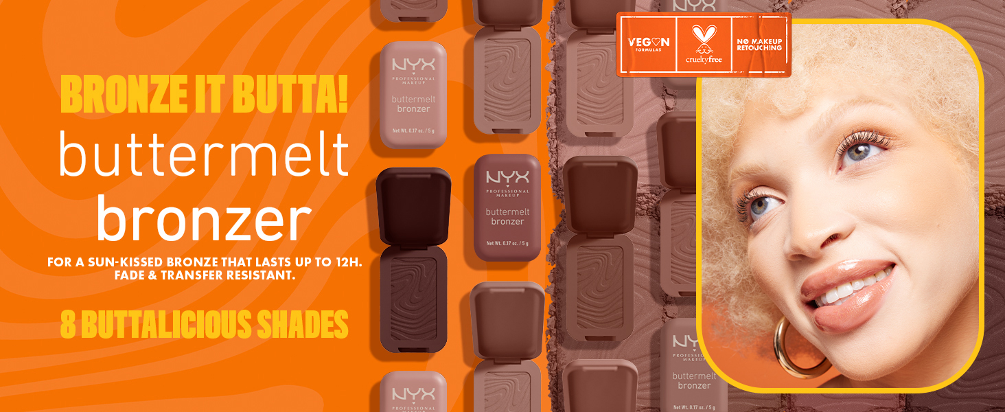 NYX Professional Makeup Buttermelt Powder Bronzer