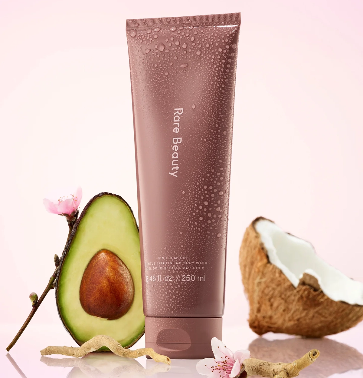 Rare Beauty Find Comfort Gentle Exfoliating Body Wash