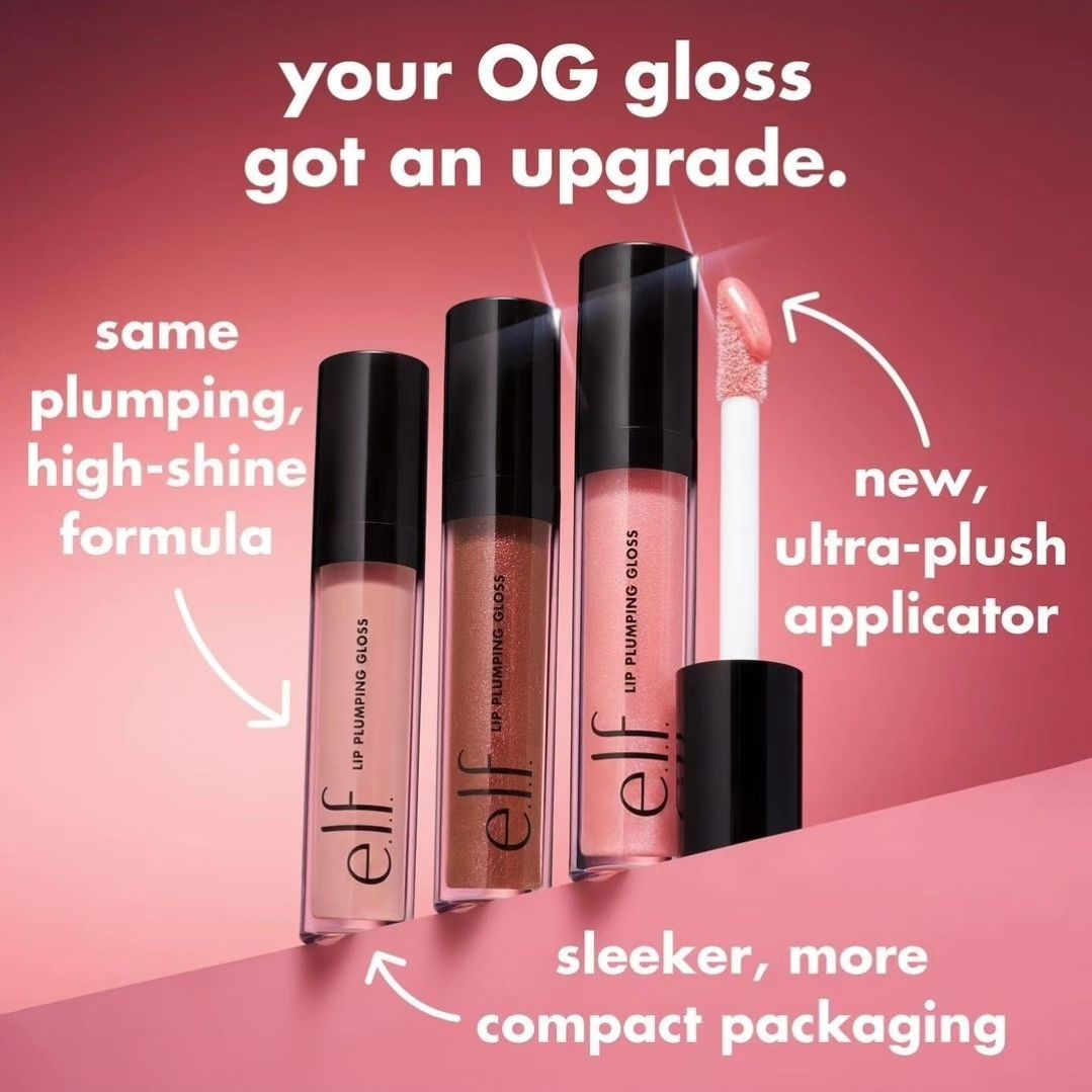 3 new shades of the e.l.f. Cosmetics Lip Plumping Gloss