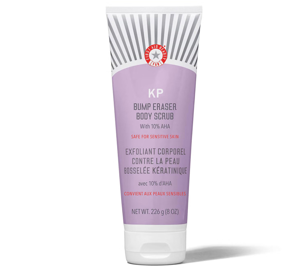 First Aid Beauty KP Bump Eraser Body Scrub with 10% AHA