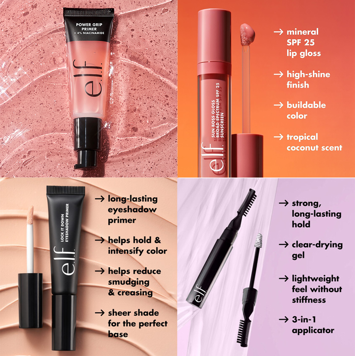 New launches from e.l.f. Cosmetics