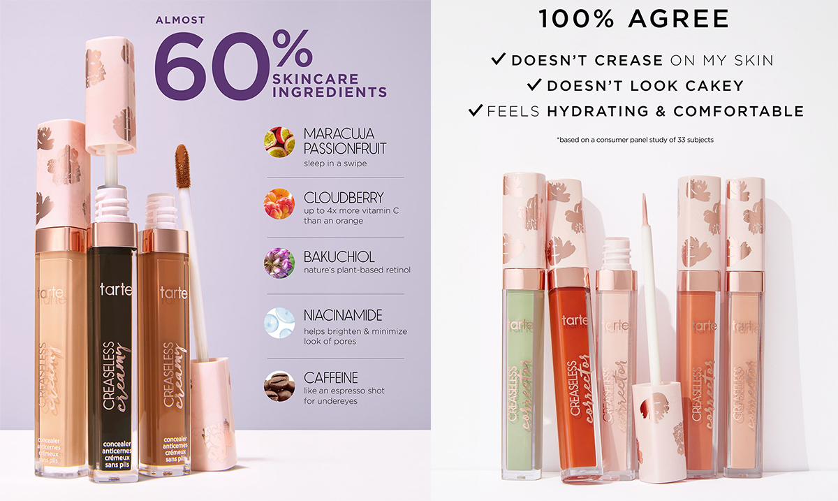 New launches from Tarte