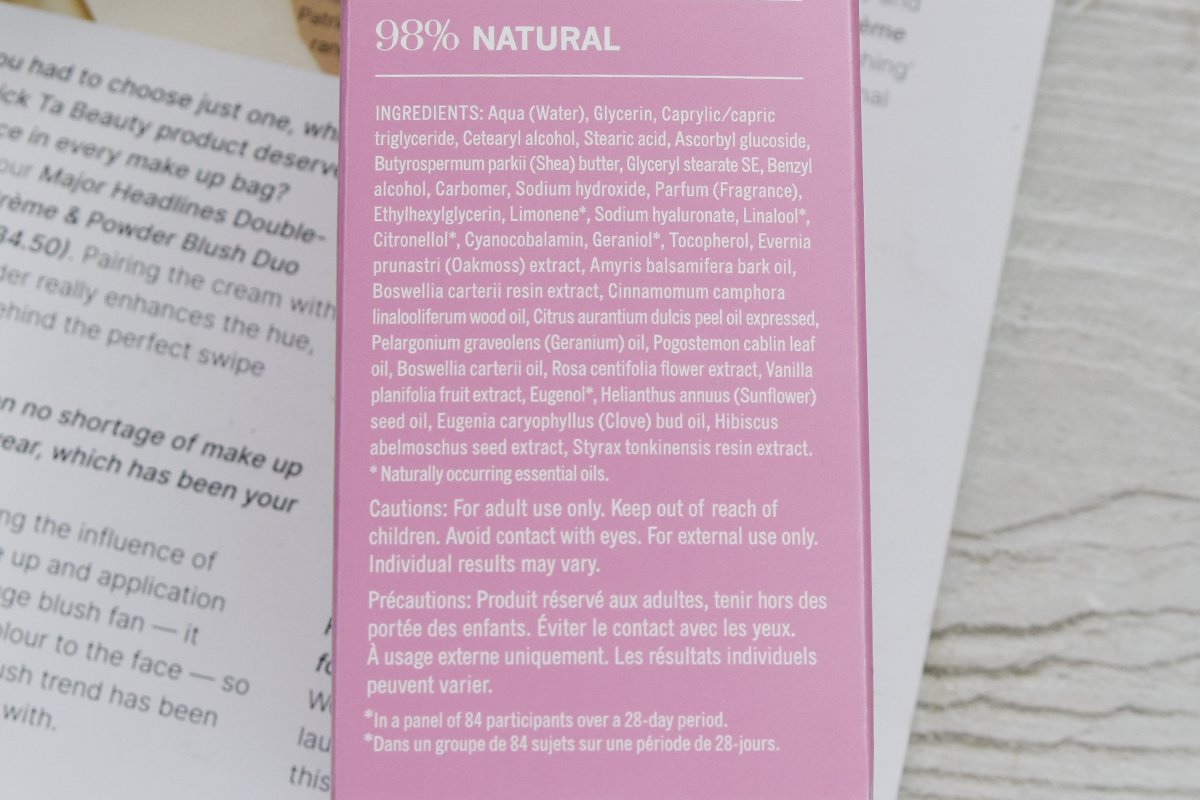 this works Perfect Body Vit C Glow