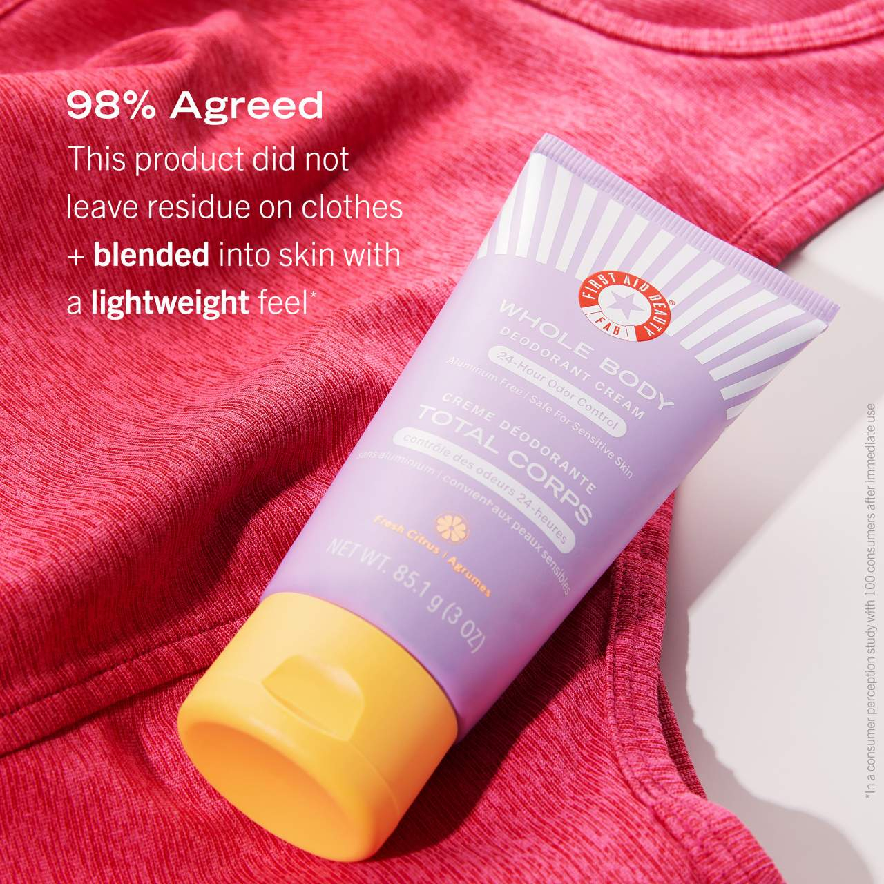 First Aid Beauty Whole Body Deodorant Cream