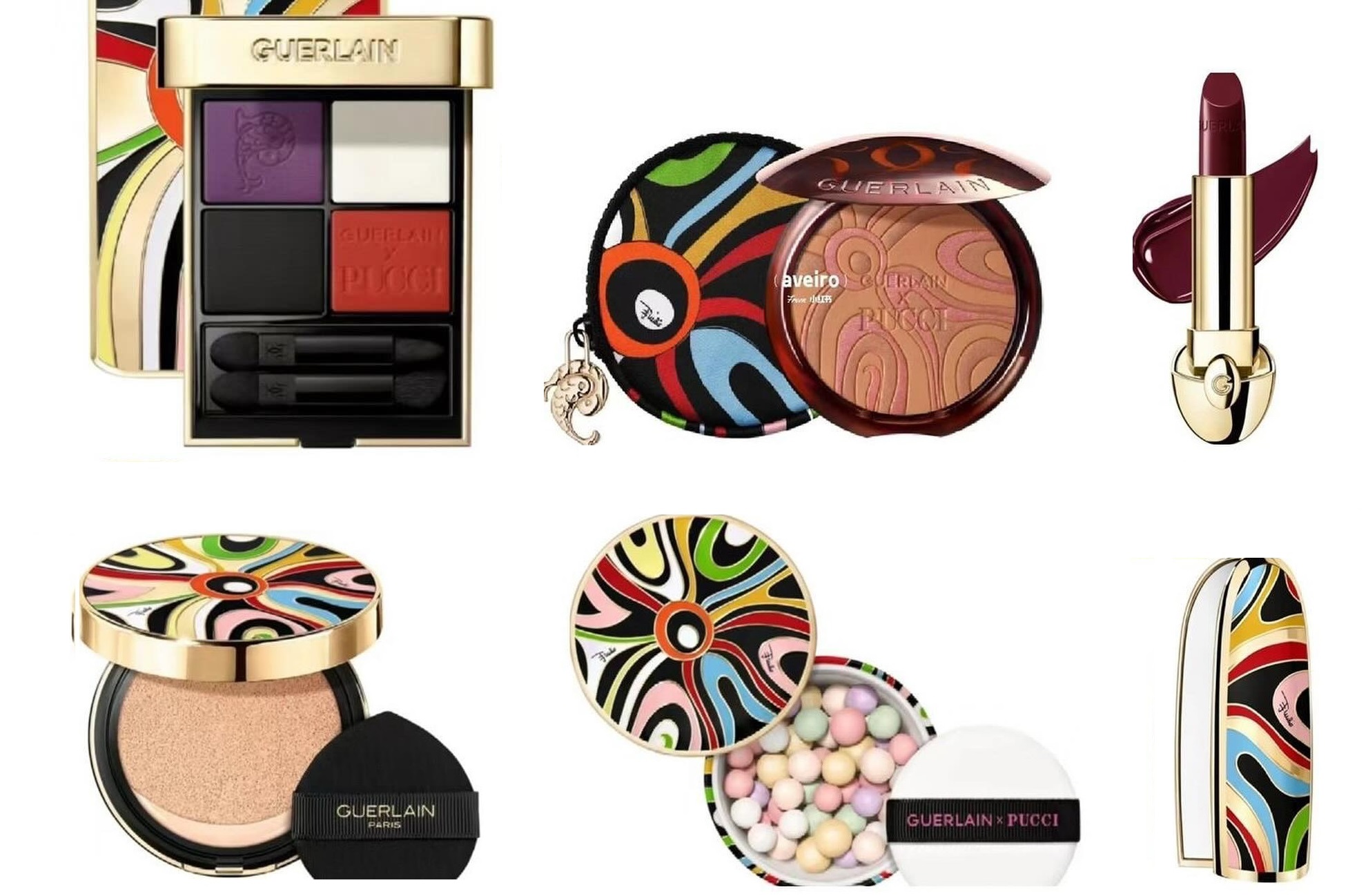 Guerlain x Pucci 2024 Fall Makeup Collection