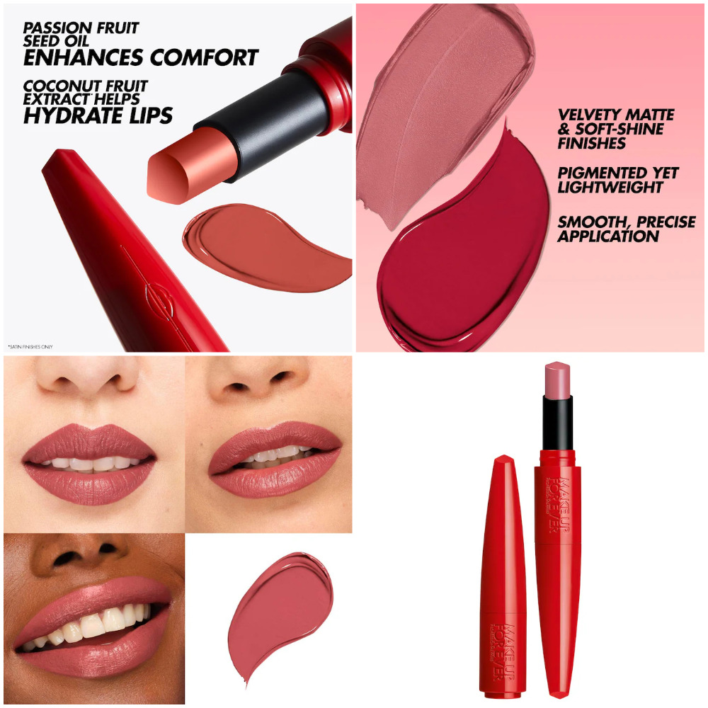 MAKE UP FOR EVER Rouge Artist For Ever Satin & Matte Lipstick