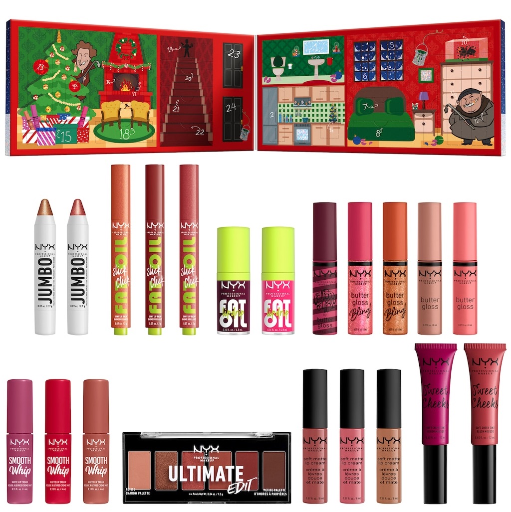 NYX Home Alone Advent Calendar 2024 open