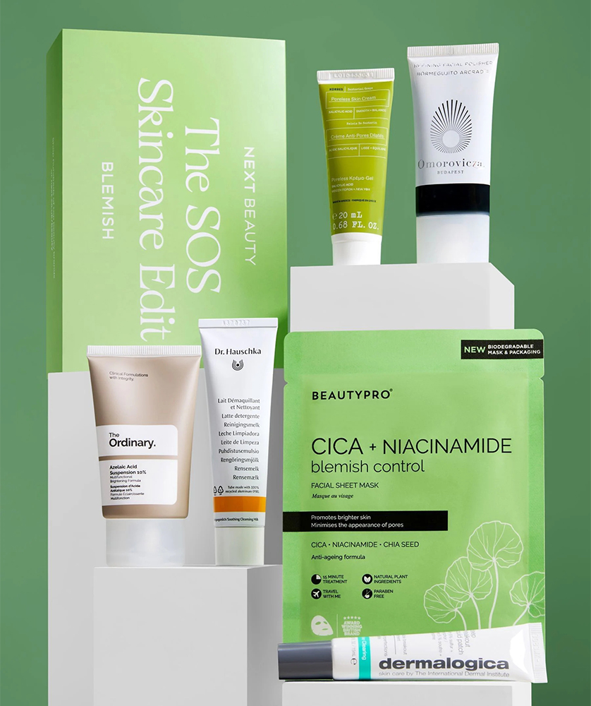 Next The SOS Skincare Edit: Blemish Beauty Box
