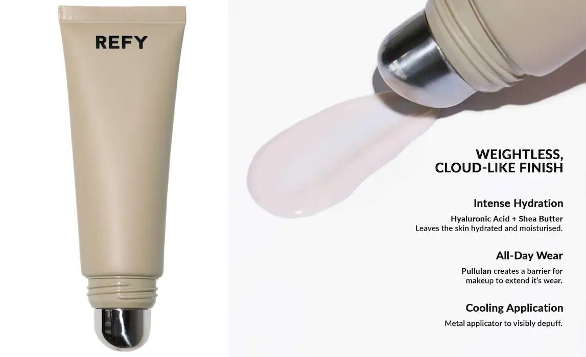 REFY Blur and Hydrate Oil-Control Face Primer with Hyaluronic Acid