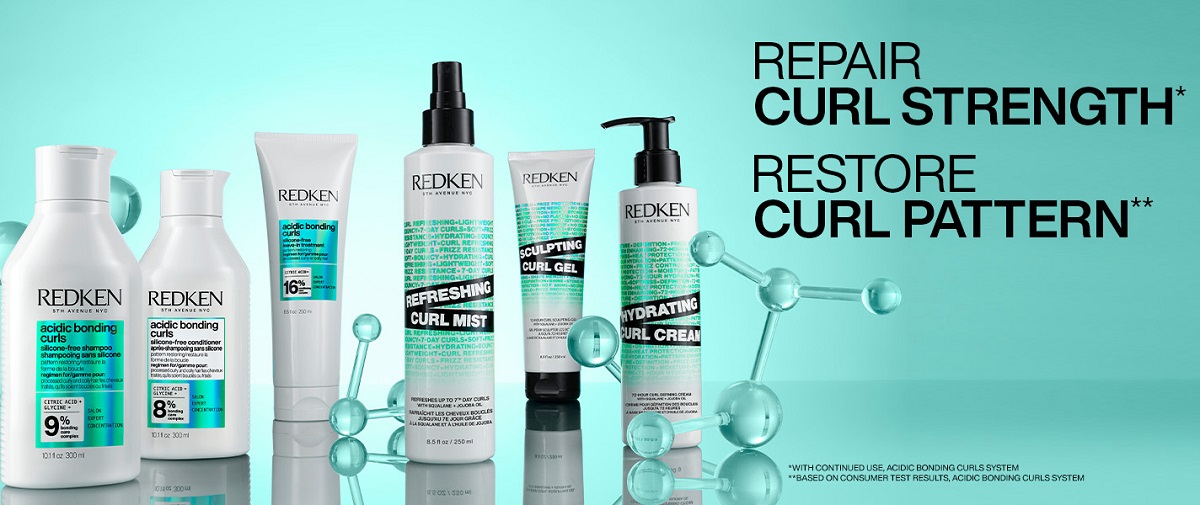 Redken The Acidic Bonding Curls Hair Care Regimen