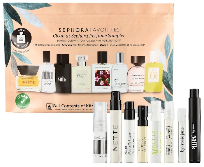Sephora Favorites Clean Perfume Sampler Set