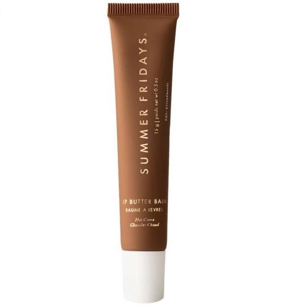 Summer Fridays Lip Butter Balm in Hot Cocoa