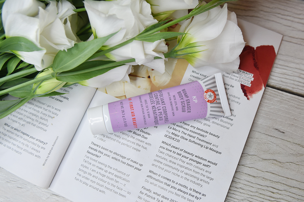 First Aid Beauty KP Bump Eraser Body Scrub with 10% AHA