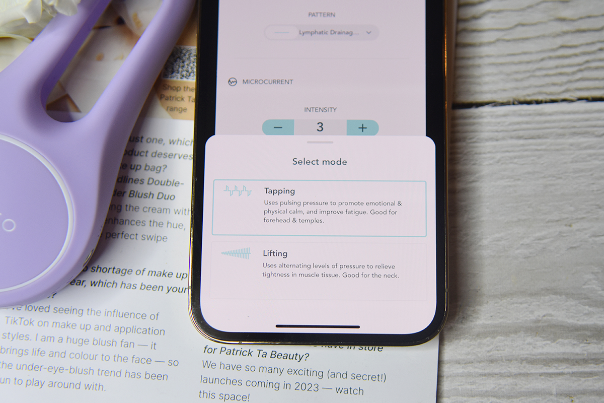 FOREO BEAR 2 for Eyes and Lips settings FOREO BEAR 2 for Eyes and Lips settings