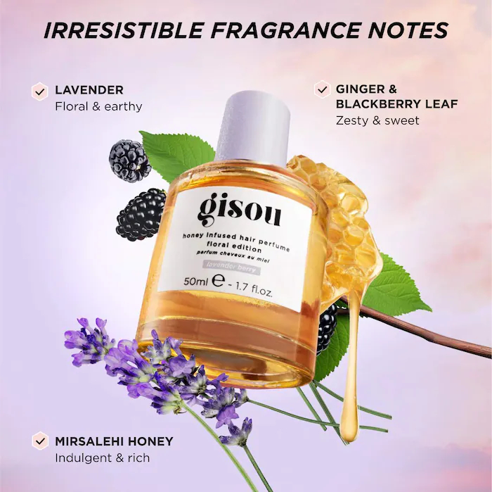 Gisou Honey Infused Lavender Berry Hair Perfum