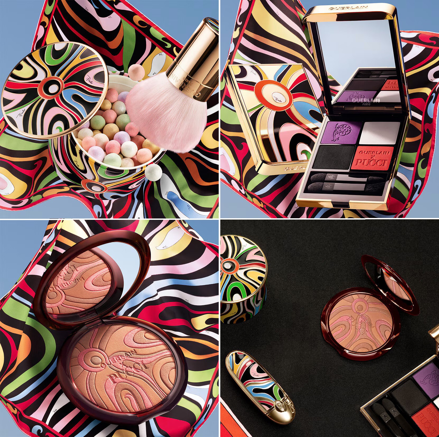 Guerlain X Pucci Fall Makeup Collection