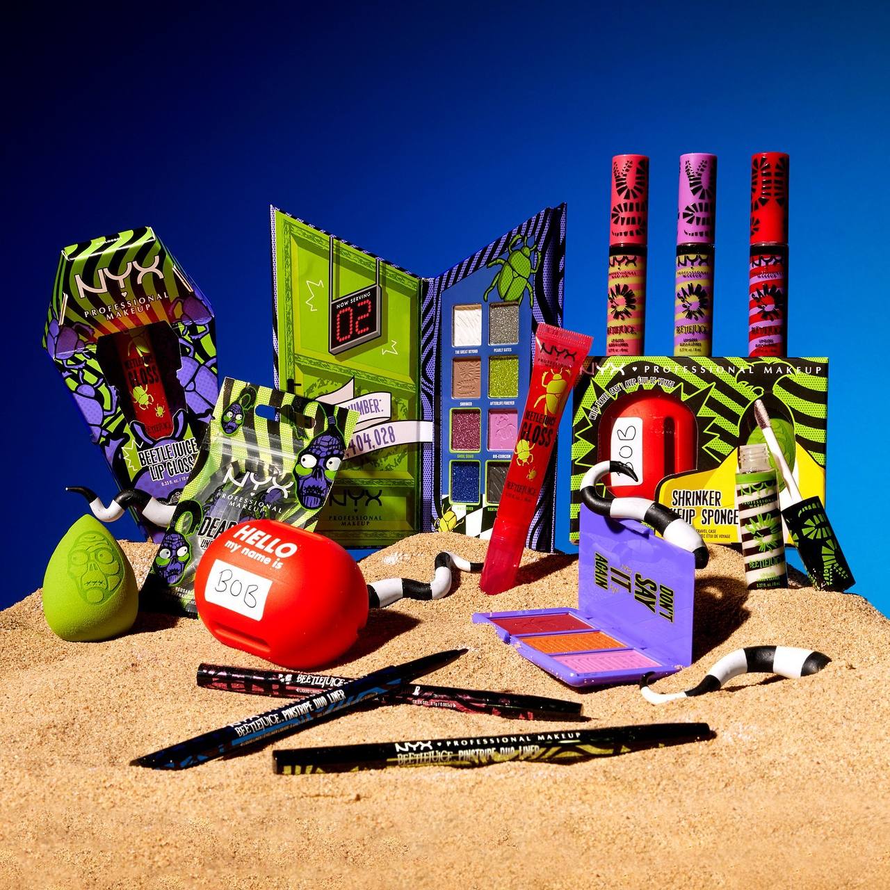 NYX Professional Makeup x Beetlejuice Collection