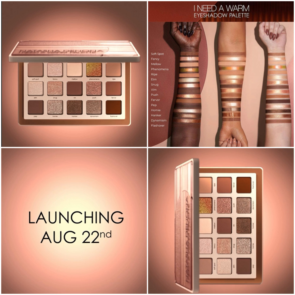 Natasha Denona I Need a Warm Eyeshadow Palette