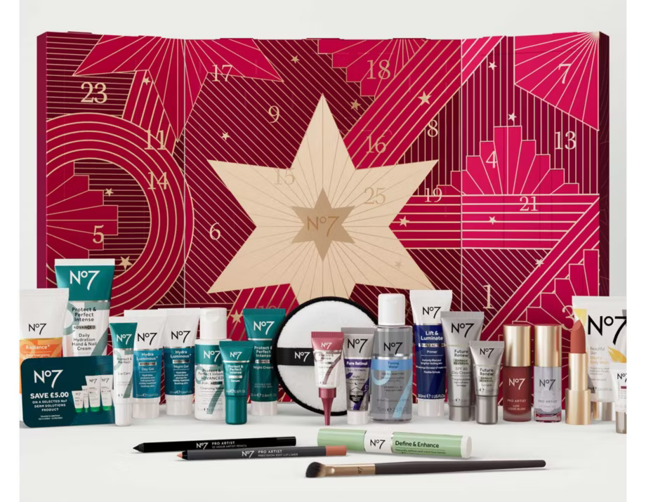 No7 25 Day Beauty Secrets Advent Calendar