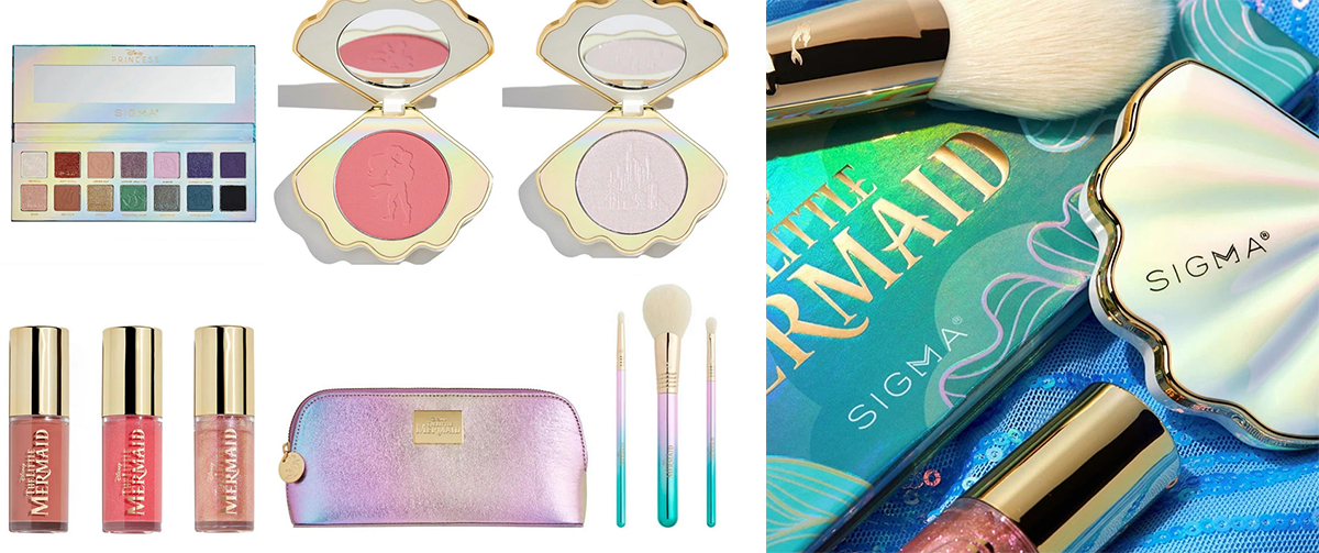 Sigma Beauty x Disney The Little Mermaid Collection Sigma Beauty x Disney The Little Mermaid Collection