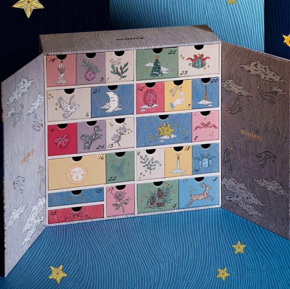 Sisley Paris Advent Calendar 2024 open