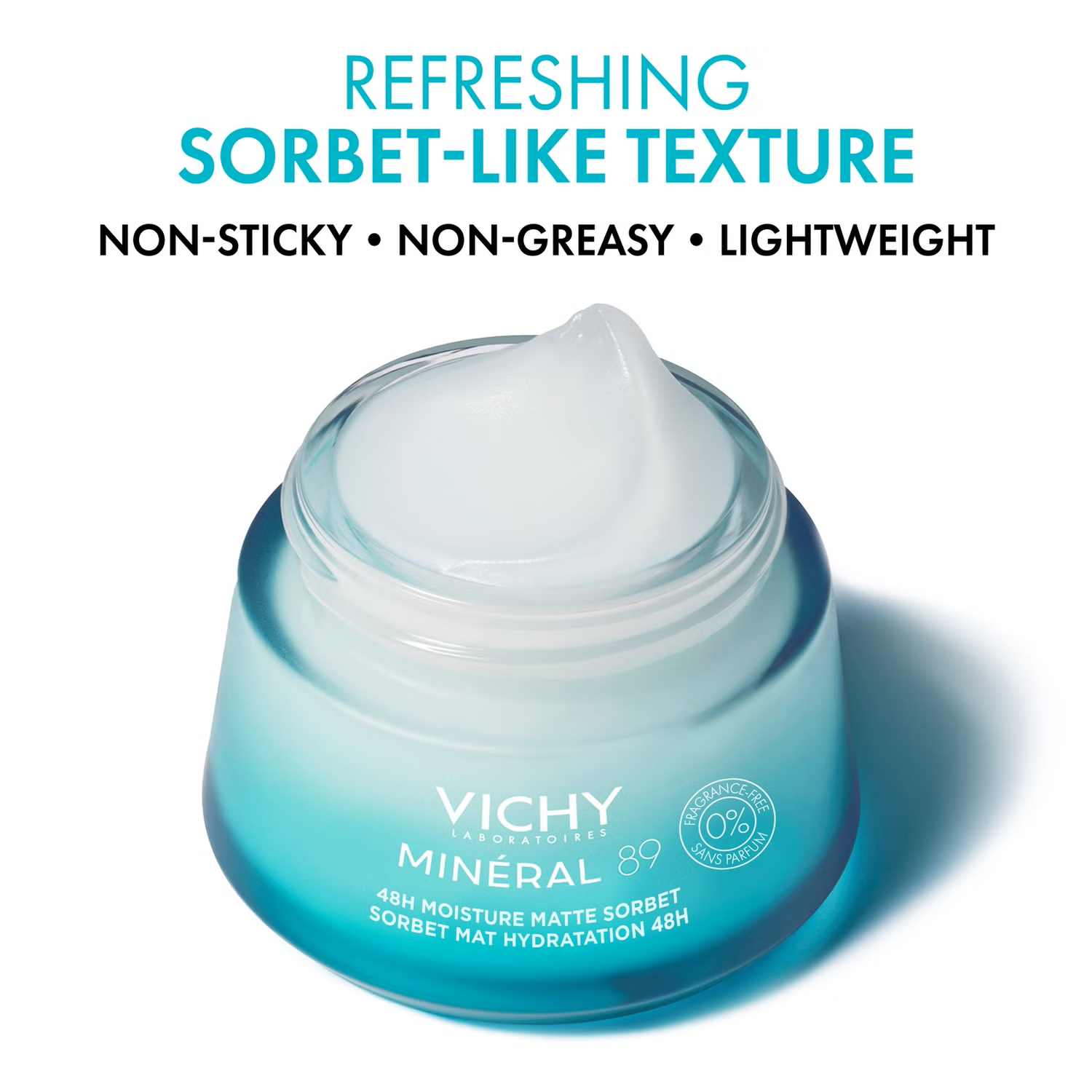 Vichy Mineral 89 48H Moisture Matte Sorbet