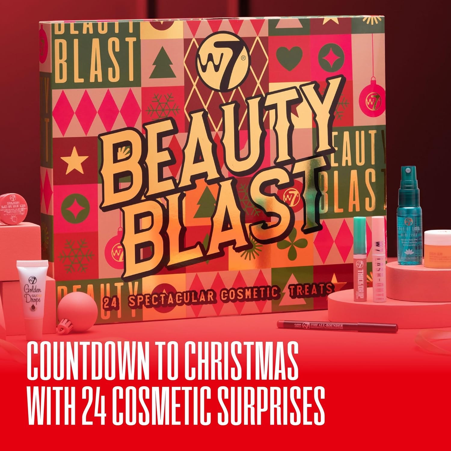 W7 Beauty Blast Advent Calendar 2024