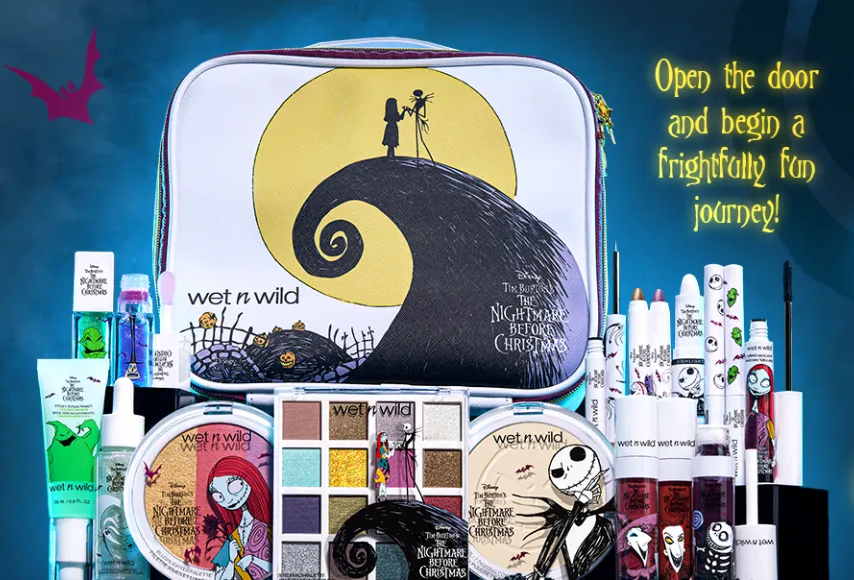 Wet N Wild x Nightmare Before Christmas Collection