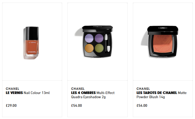 New launches from Chanel Fall-Winter 2024 Collection at Selfridges