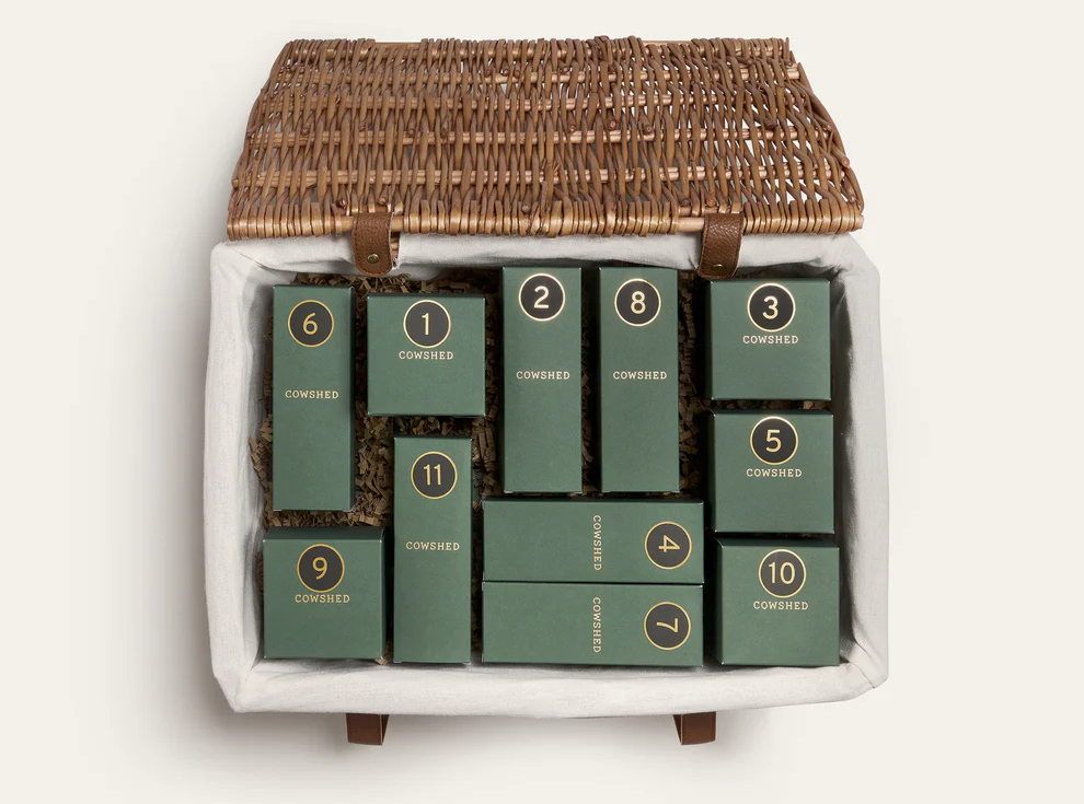Cowshed Deluxe Advent Calendar 2024 closed