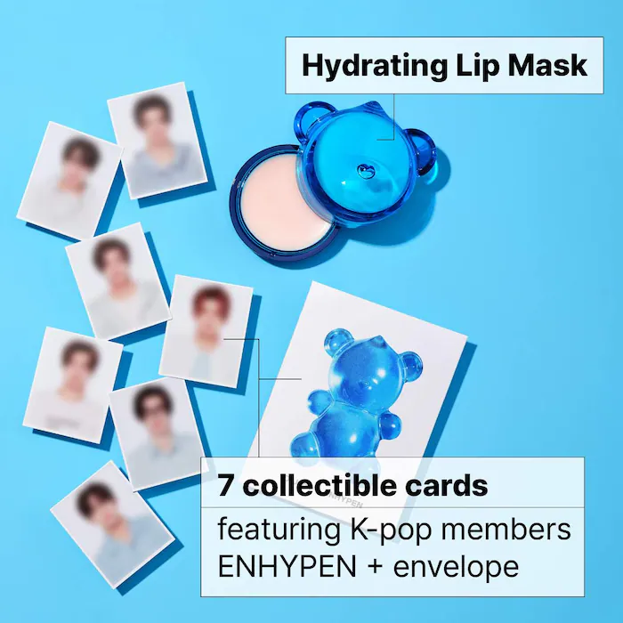 Dr.Jart+ X ENHYPEN Jelly Bear Lip Mask with Bonus ID Photo Set