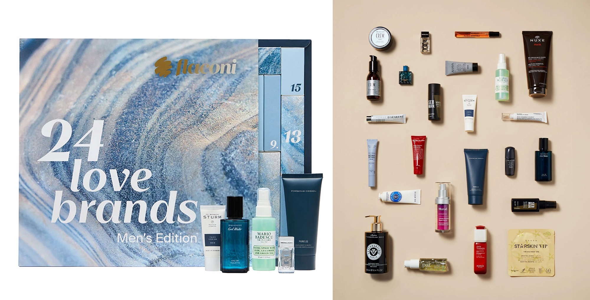 Flaconi Collection 24 Love Brands Advent Calendar Men's Edition