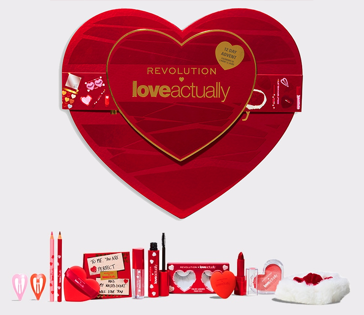 Revolution x Love Actually 12 Day Advent Calendar 2024