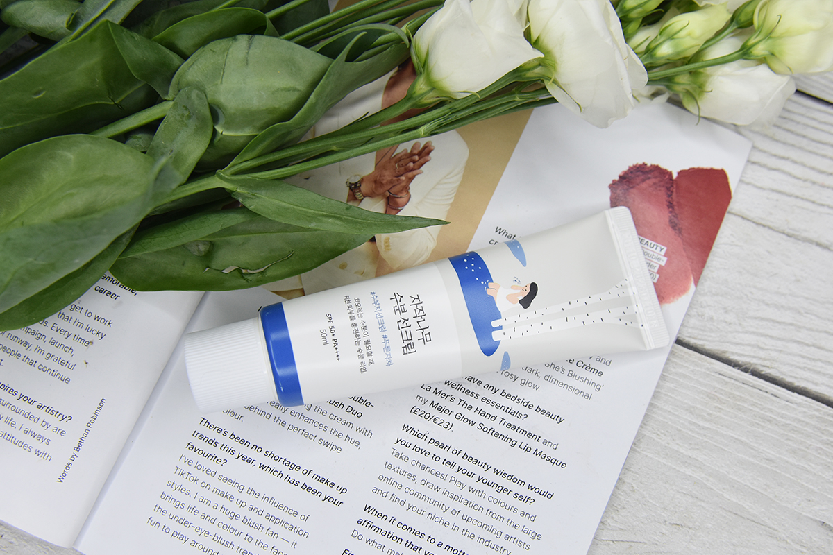 Round Lab Birch Juice Moisturizing Sunscreen SPF50+ PA++++ Review