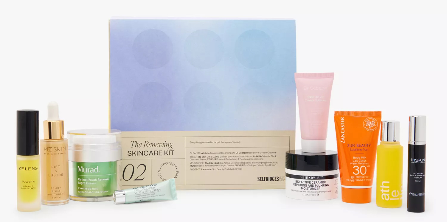 Selfridges AW24 Skin Youth Bundle The Renewing Skincare Kit