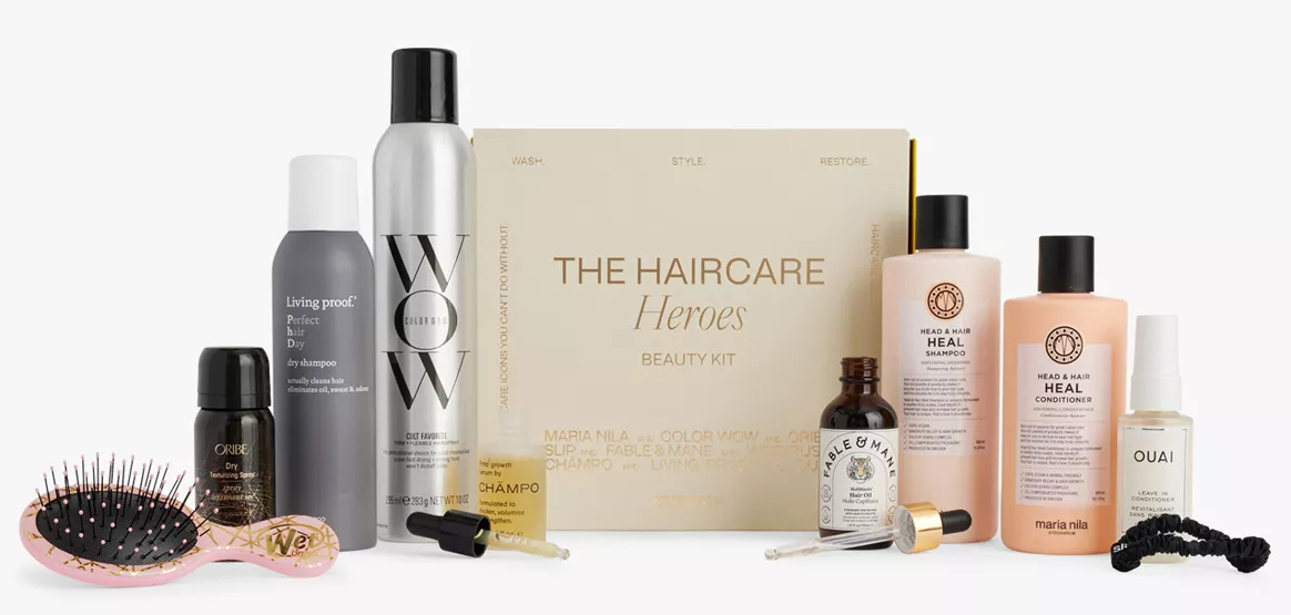 Selfridges AW24 The Haircare Heroes Beauty Kit
