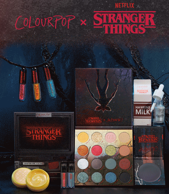Stranger Things x ColourPop Collection